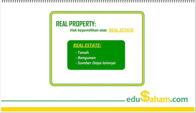 Perbedaan Properti dan Real Estate