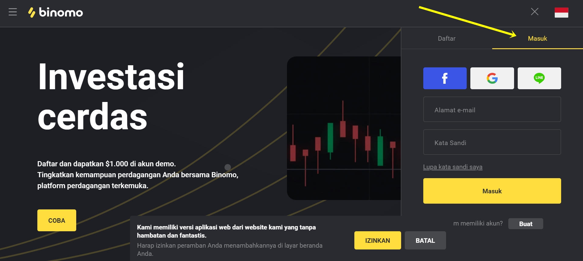 Binomo Trading Sign In - Apa Itu Binomo Apakah Binomomain ...