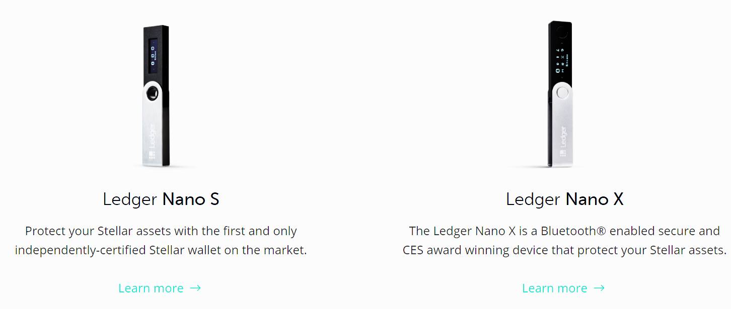 Ledger Nano X dan S